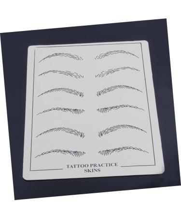 NOLITOY 6 Pcs Eyebrow Practice Skin Eyebrow Microblading Skin Eye Brow Practice Skin - Buy Online on GoSupps.com