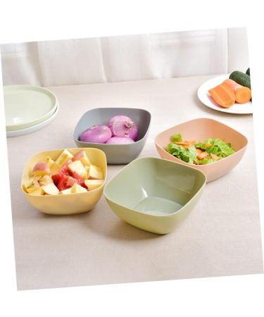 Cabilock 3pcs Fruit Tray Candy Nut Serving Dish Candy Container Salad Bow Mini Pink Candy Stand Food Grade Size 1 Pink - Buy Online on GoSupps.com
