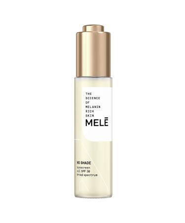 MELE Sunscreen Oil For UV Protection No Shade SPF 30 Blends In Without a Trace 1 oz., White
