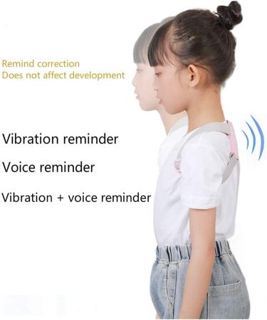 Back Posture Corrector Student Writing Sitting Posture Anti-Hunchback Belt Adult Back Bending Correction Kids Correction Belt (Color : Gray) Feito na China Full moon lofty ambition - Buy Online on GoSupps.com