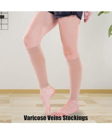 Calf Compression Stockings for Women & Men | Varicose Veins Relief | Elastic Leg Covers | Reduce Swelling & Discomfort - Buy Online on GoSupps.com