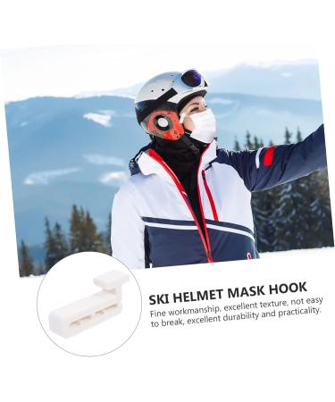 Magiclulu 5 Pairs Hook Clips for Ski Helmet Masks | Sports Mask Holder & Accessories - Buy Online on GoSupps.com