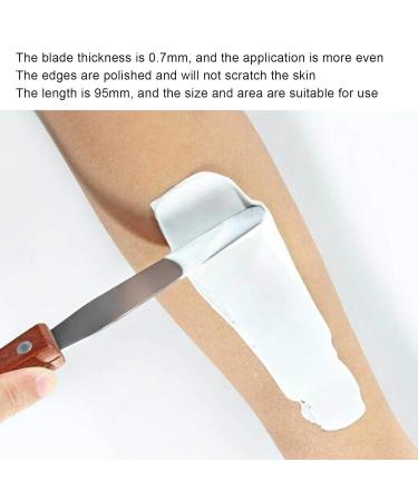 Huaosn 3 Partial Wax Spatula - Stainless Steel Hair Removal Tool for Body - Depilatory Applicator - Buy Online on GoSupps.com