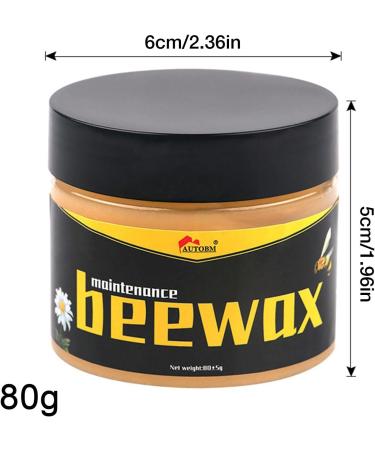 Wood Seasoning Beeswax Natural Traditional Beeswax Polish Wood Furniture Cleaner Wood Care Wax Wood Bees Wax Polish for Furniture Floor Doors Tables Chairs Cabinets - Buy Online on GoSupps.com