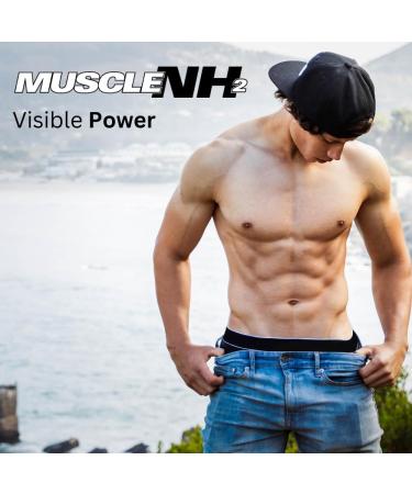 MUSCLENH2 Essential Amino Pro BCAA EAA Powder - Blue Raspberry 450g | Build Lean Muscle, Enhance Recovery - 30 Servings - Buy Online on GoSupps.com