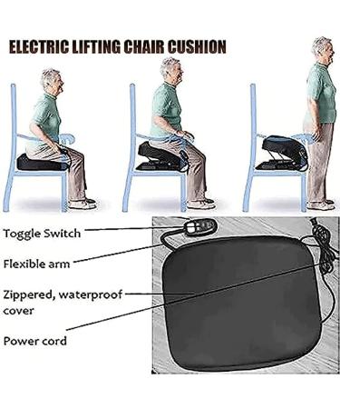 Electric Lifting Chair Portable Assist Cushion Seat with Supports up to 300 lbs Power Lift Assist Cushion for Elderly Patient or Pregnant Women - Buy Online on GoSupps.com