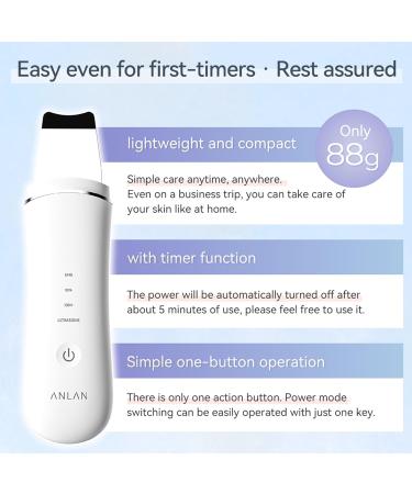 Blackening Remover & Skin Scrubber - Ultrasound Peeling Pore Cleaner Waterproof Acne Treatment | Facial Care & Massage - Buy Online on GoSupps.com