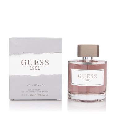 GUESS 1981 Men/Homme Eau de Toilette 3 Piece Gift Set - Cologne Spray 3.4 Fl. Oz. Deodorizing Body Spray 6.0 Oz. & Shower Gel 6.7 Fl. Oz. - Buy Online on GoSupps.com