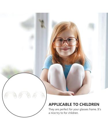 HEALLILY 3-Pack U-Shaped Silicone Eyeglass Nose Pads - Anti-Slip Replacement for Kids & Adults - Buy Online on GoSupps.com