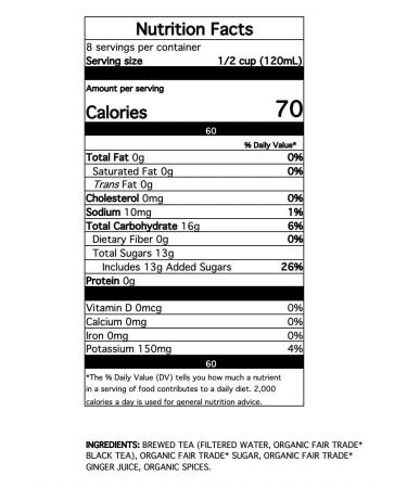 Bhakti Fair Trade Vegan Premium Chai Tea Concentrate 2-Pack - Original Flavor - 64 Fl Oz Total - Buy Online on GoSupps.com