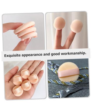 FRCOLOR 20 Pcs Women Makeup Puffs - Portable Foundation Sponges for Flawless Application | Breathable Round Makeup Pads for Loose Powder & Makeup Touch-ups - Buy Online on GoSupps.com