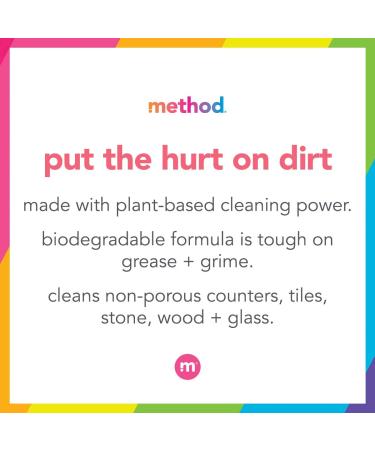 Method All-Purpose Cleaner Spray - Plant-Based & Biodegradable Formula - Pink Grapefruit Scent - 28 oz, 4 Pack - Buy Online on GoSupps.com
