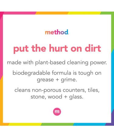 Method All-Purpose Cleaner Refill - Pink Grapefruit 68 Fl Oz | Eco-Friendly & Effective International Shipping - Buy Online on GoSupps.com