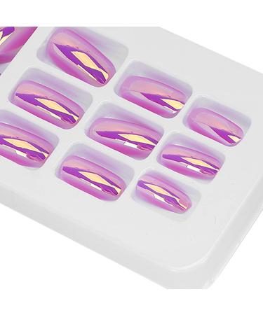 Fake Nails Coffin Nails ABS Lifelike Appearance Widely Use Easy Trim for Masked Ball for Halloween for Party for DIY for Wedding for Nail Salon(LG07) - Buy Online on GoSupps.com