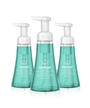 Method Foaming Hand Soap Waterfall Biodegradable Formula 10 fl oz (Pack of 3)