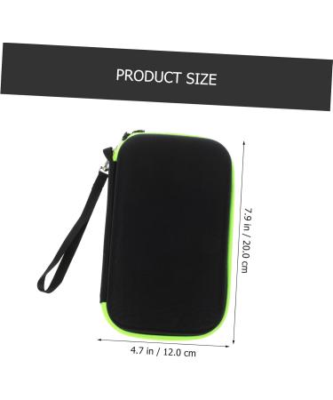 Angoily Carrier Bag - Enveline Makeup Bag & Razor Organizer | Travel Storage Case for Women | 18.6x11 cm Leather Pouch - Buy Online on GoSupps.com