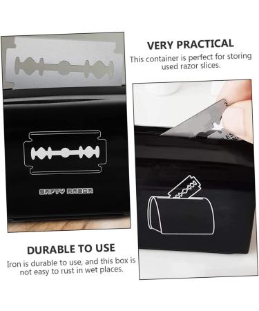 PopetPop 2 STK Razor Blade Recycling Box - Safe Shaving Container & Holder for Easy Disposal - Buy Now! - Buy Online on GoSupps.com