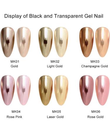 6 Couleurs Poudre Ongles En Or Rose Effet Chrome Ongle Miroir M Tallique Brillant Poudre Ongle Chrome Nails Paillette Ongles Nail Art avec Effet Miroir Pigment ongles Nail Art E-Chrome Powder 6 - Buy Online on GoSupps.com