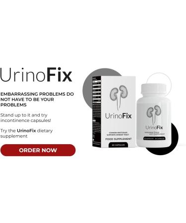 Urinofix (240 Capsules) - Effective Solution for Urinary Incontinence | Healthy Urinary Tract Support - Buy Online on GoSupps.com