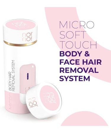 No!No! Micro Soft Touch Hair Remover for Women - Body and Facial Hair Removal - Pain-Free Hair Eradication (Pink) - Buy Online on GoSupps.com