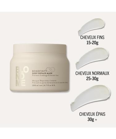 Schwarzkopf Professional BLONDME Bondfinity Deep Repair Mask Masque Capillaire Renfor ant Cr er Des Liaisons Lissage Et Protection Des Cheveux Poreux Hydratant Et Adoucissant 200 ml - Buy Online on GoSupps.com