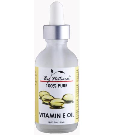 By Natures 100% Pure Vitamin E Oil 2.0 Fl Oz (Pack of 1)