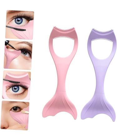 MAGICLULU 8 Pcs Mascara Brush Eyeliner Pencil Lashes Tool Eyeliner Stencils for Women Miss Make up Auxiliary - Buy Online on GoSupps.com