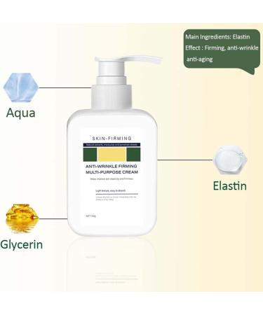 Firming Cream Skin Firming Cream Body Firming Cream Skin Firming Rejuvenating Cream Anti-Wrinkle Firming Multi-purpose Cream Lift & Firm Moisturizing with Elastin (2) - Buy Online on GoSupps.com