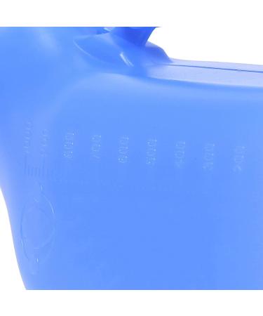 Male Convenient Urinal Pee Bottles Home Urinal Potty Thick Firm Urine Bottle with Lid for Men 1L Happy - Buy Online on GoSupps.com