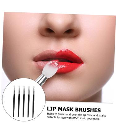 FOMIYES 10 Pcs Silicone Makeup Applicator Set - Lip Mask Brush Lipstick & Eye Shade Sponges for Flawless Application | Ideal for Girls - Buy Online on GoSupps.com