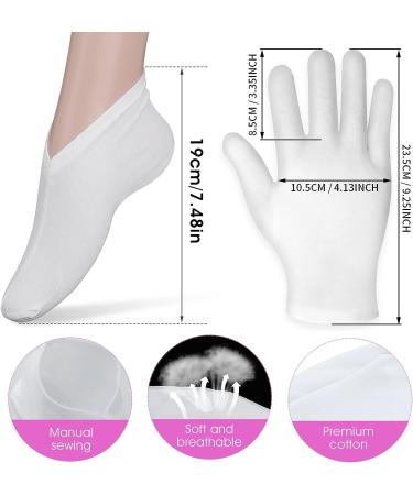 Sibba Moisturizing Gloves and Socks - Overnight Spa Treatment for Dry Skin, Eczema, and Cracked Heels - Buy Online on GoSupps.com