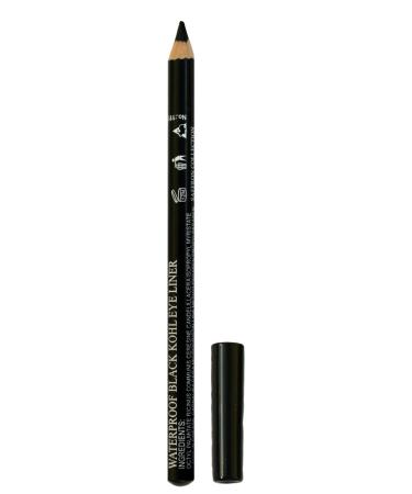 Saffron Khol Eyeliner eye contour pencil black waterproof