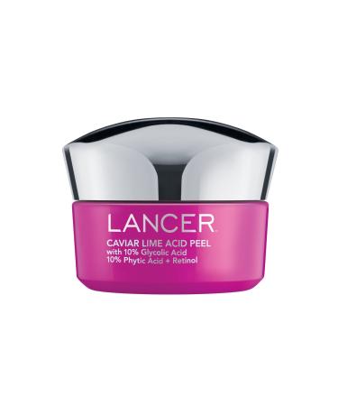 Lancer Skincare Caviar Lime Acid Peel  Retinol Facial Chemical Peel with Brightening Glycolic Acid  1.7 Fluid Ounces