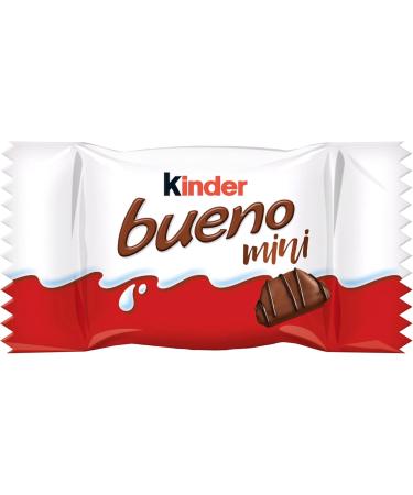 KINDER BUENO Milk Chocolate and Hazelnut Cream Mini Candy Bars 27 Mini Chocolate per bag CASE PACK 2 boxes of 14 bags Kinder Bueno Mini 28 bags (27 pieces each) - Buy Online on GoSupps.com