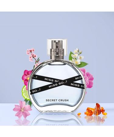 So Secret Crush Eau de Parfum for Women - Vegan Perfume for Women with Notes of Jasmine Cherry Blossom Peony Musk - Travel Size - 1.7 oz - Buy Online on GoSupps.com