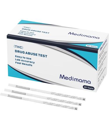 THC Test Kit - Highly Sensitive Marijuana Home Urine Test Strips - Medically Approved for Accurate Detection - Buy Online on GoSupps.com