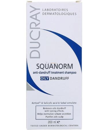 Ducray squanorm shampoo caspa grasa 200 ml - Buy Online on GoSupps.com