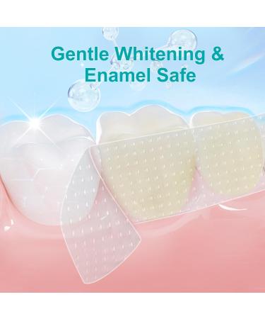 Teeth Whitening Strips for Sensitive Teeth Peroxide Free & Enamel Safe | 14 Professional Whitening Strips - Buy Online on GoSupps.com