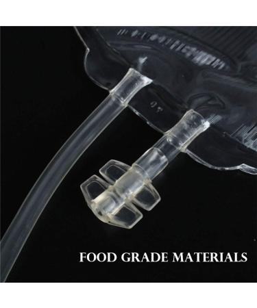Kylewo 350 ml Blood Bag for Filling Blood Bag Halloween Party Special Reusable Infusion Bag Drink Bag Drink Bag Blood Bag - Buy Online on GoSupps.com