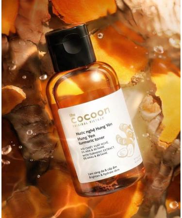 Cocoon Turmeric Toner (4.73 fl oz) - Brightening & Soothing | International Shipping Available - Buy Online on GoSupps.com