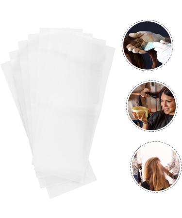 Housoutil 50 Sheets Highlight Stickers Hair Dying Paper Hair Coloring Hair Tint Paper Barber Shop Tool Hair Paper Wraps Hairdressing Tool White Hair Comb Hair Dye - Buy Online on GoSupps.com