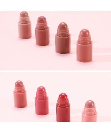 Raxove Lip Color Set Matte Lipstick Set Lip Oil Tint Set | Moisturizing Lip Gloss Set for Women 4Pcs Lip Glaze - Buy Online on GoSupps.com
