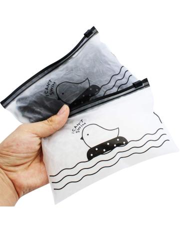 Uberming 2000 Mini Rubber Hair Ties - Black & Clear Elastic Bands for Braids Dreadlocks & Wedding Hairstyles - Soft & Durable - Buy Online on GoSupps.com