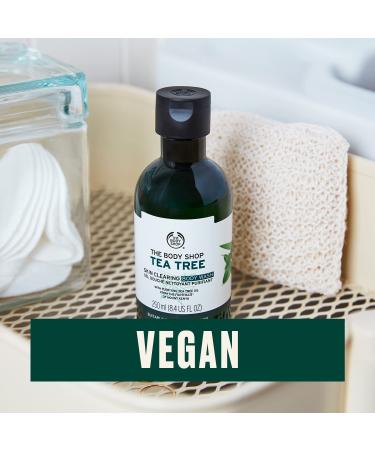 Tea Tree Skin Clearing Body Wash by The Body Shop - 8.4oz - For Oily, Blemished Skin - Buy Online on GoSupps.com