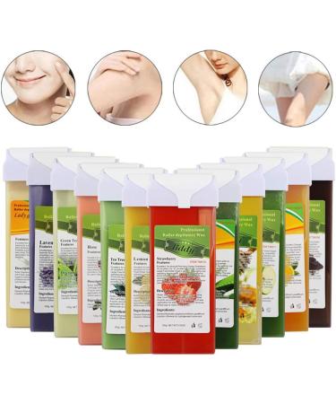 Calayu Depilatory Wax - 100g Beeswax Roll-On Hot Wax Cartridges for Smooth Hair Removal | International Shipping Available - Buy Online on GoSupps.com