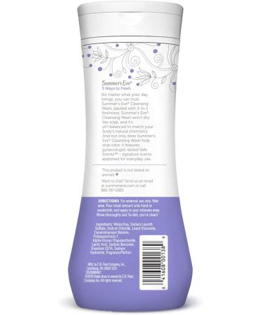 Summer's Eve 5-in-1 Cleansing Wash Delicate Blossom - 15 fl oz (444 ml) | pH Balanced Feminine Hygiene - Buy Online on GoSupps.com
