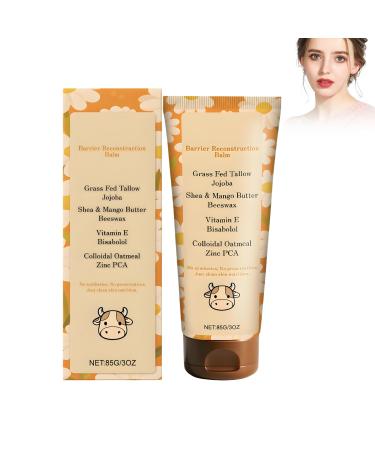 Tallow Balm Tallow Barrier Reconstruction Balm with Colloidal Oatmeal Deep Nourishment & Lasting Resilience Support Skin's Natural Barrier