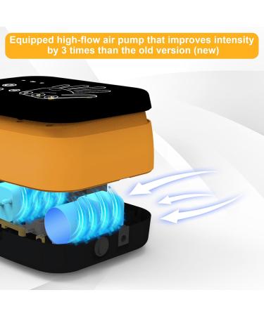 EMFOCU Updated Finger Robot Rehab Gloves | Therapy Devices for Brain Injury & Hand Rehabilitation - M-Linke Hand-Orange - Buy Online on GoSupps.com