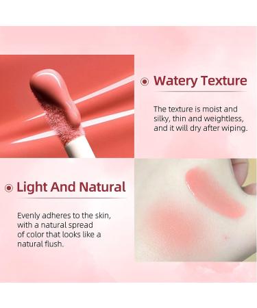 Matte Liquid Blush - Long-Lasting Moisturizing Face Makeup for Cheeks, Eyes, Lips - Natural Matte Finish - Cruelty-Free (3 & 4) - Buy Online on GoSupps.com