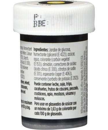 Wilton Black Gel Icing Colour 28.3g - Professional-Quality Food Coloring - Buy Online on GoSupps.com